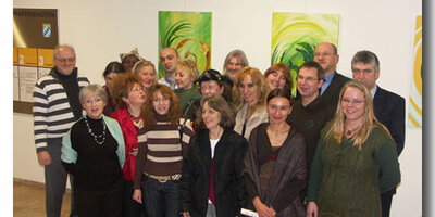 Internationale Künstlergruppe aus 17 Nationen