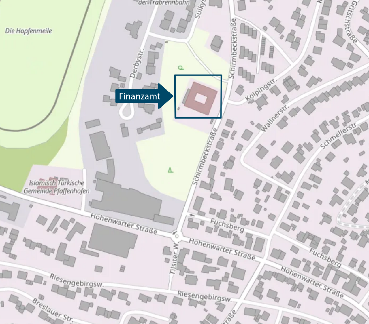  Stadtplan Pfaffenhofen Schirmbeckstraße