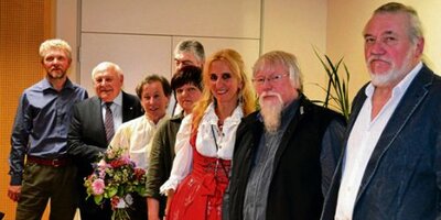 Gruppenbild bei der Vernissage